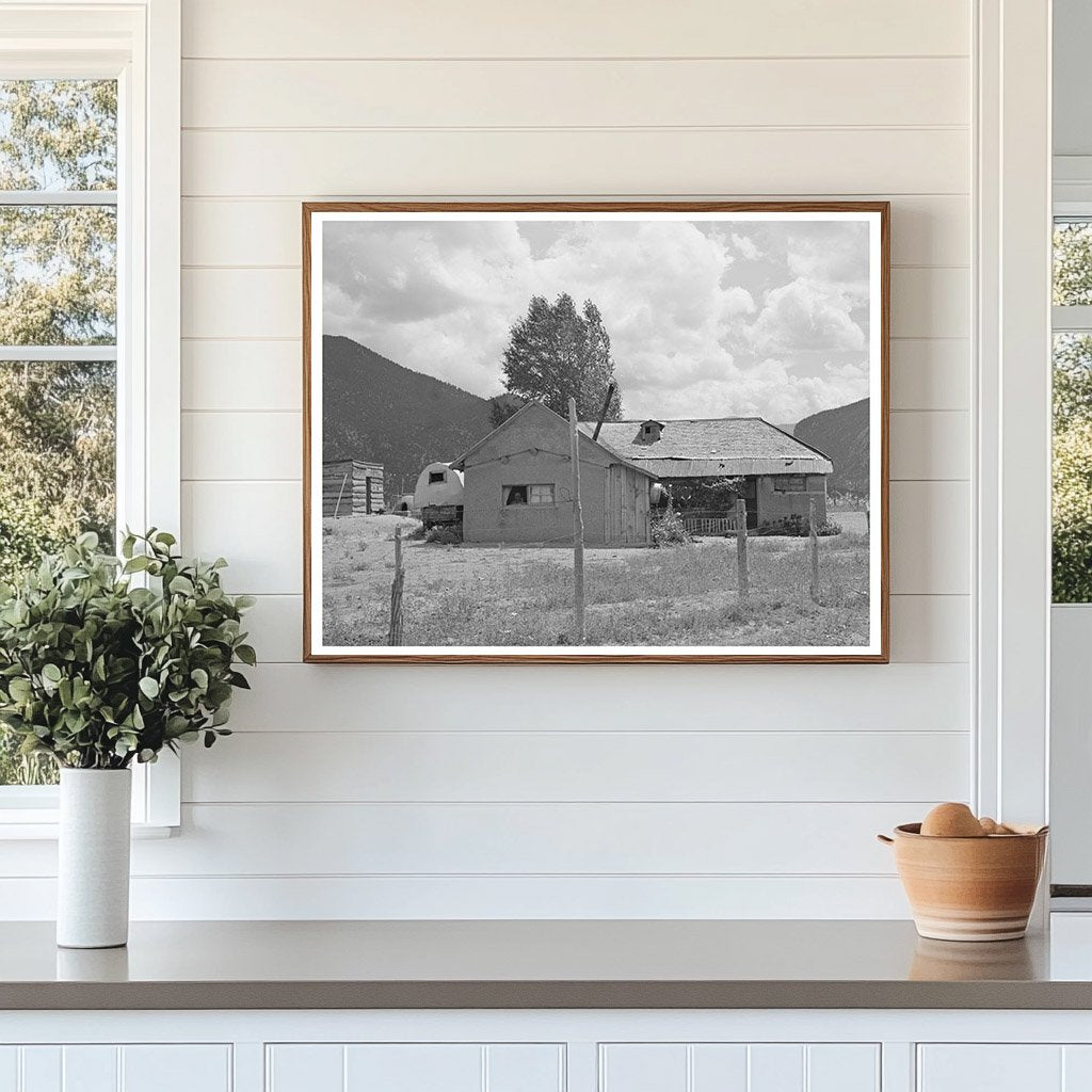 Spanish-American Farmhouse Questa New Mexico 1939