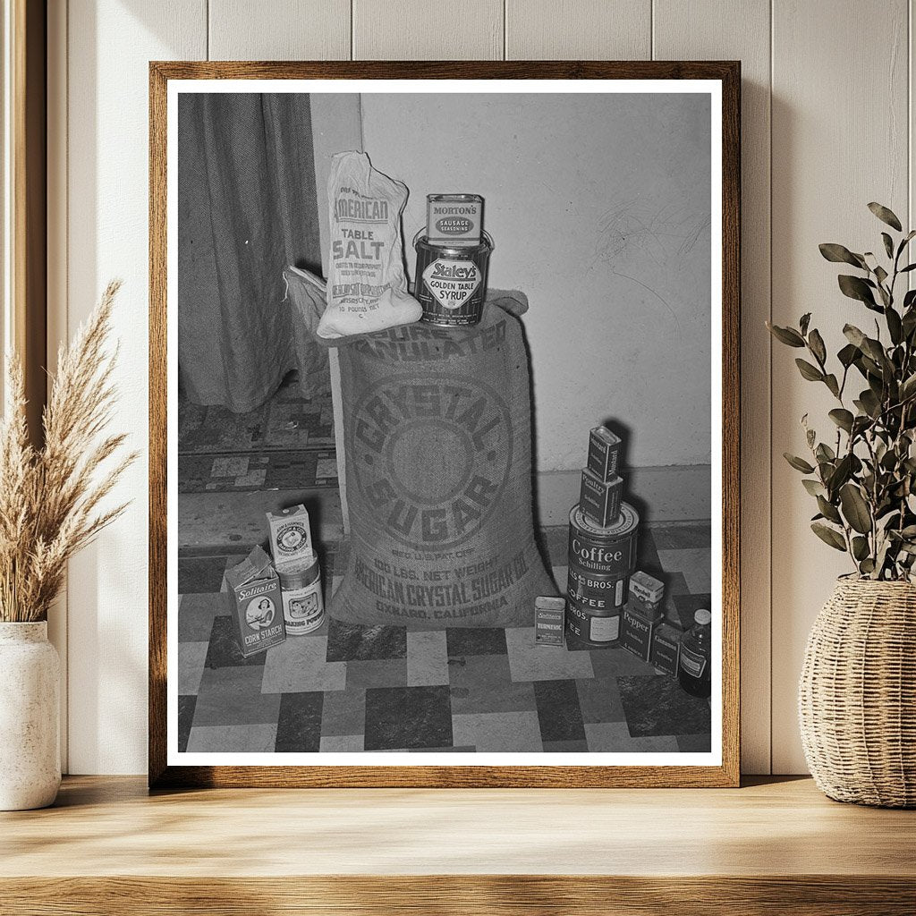 Spanish-American Client Shopping in Taos New Mexico 1939