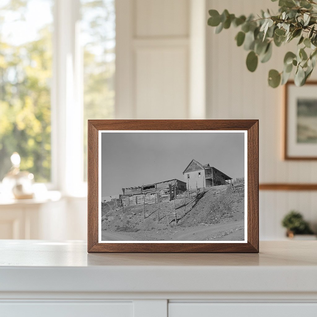 Barn and House in Questa New Mexico September 1939