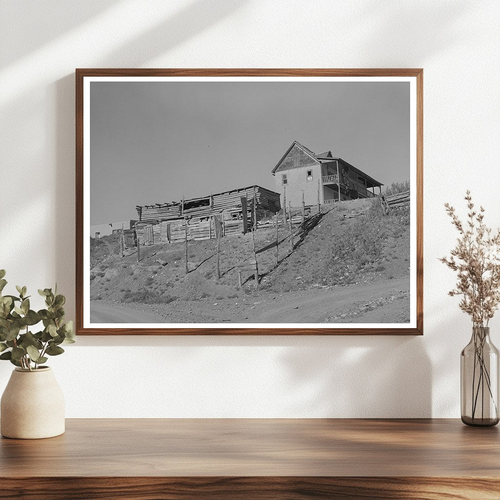 Barn and House in Questa New Mexico September 1939