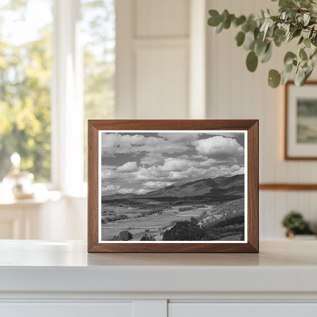 Irrigated Valley Near San Cristobal New Mexico 1939