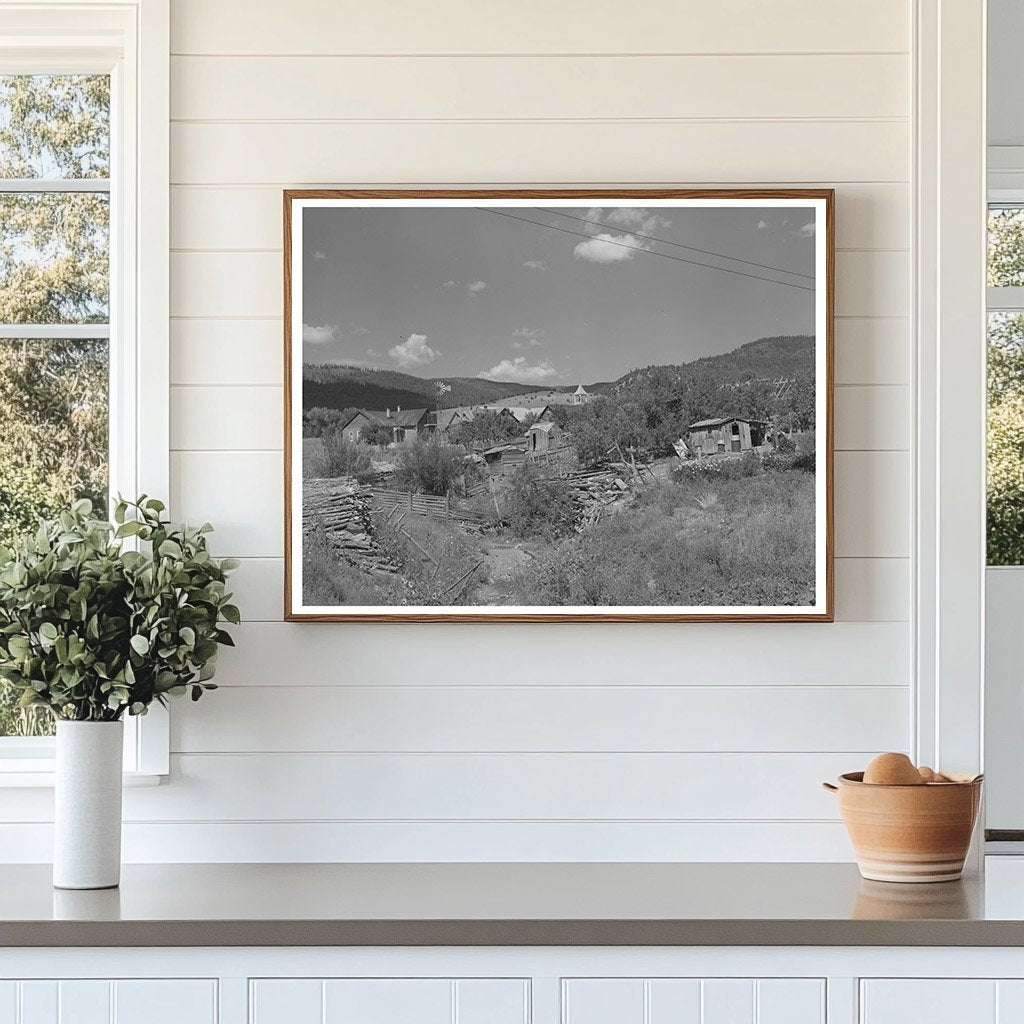 Holman New Mexico Town Center View September 1939