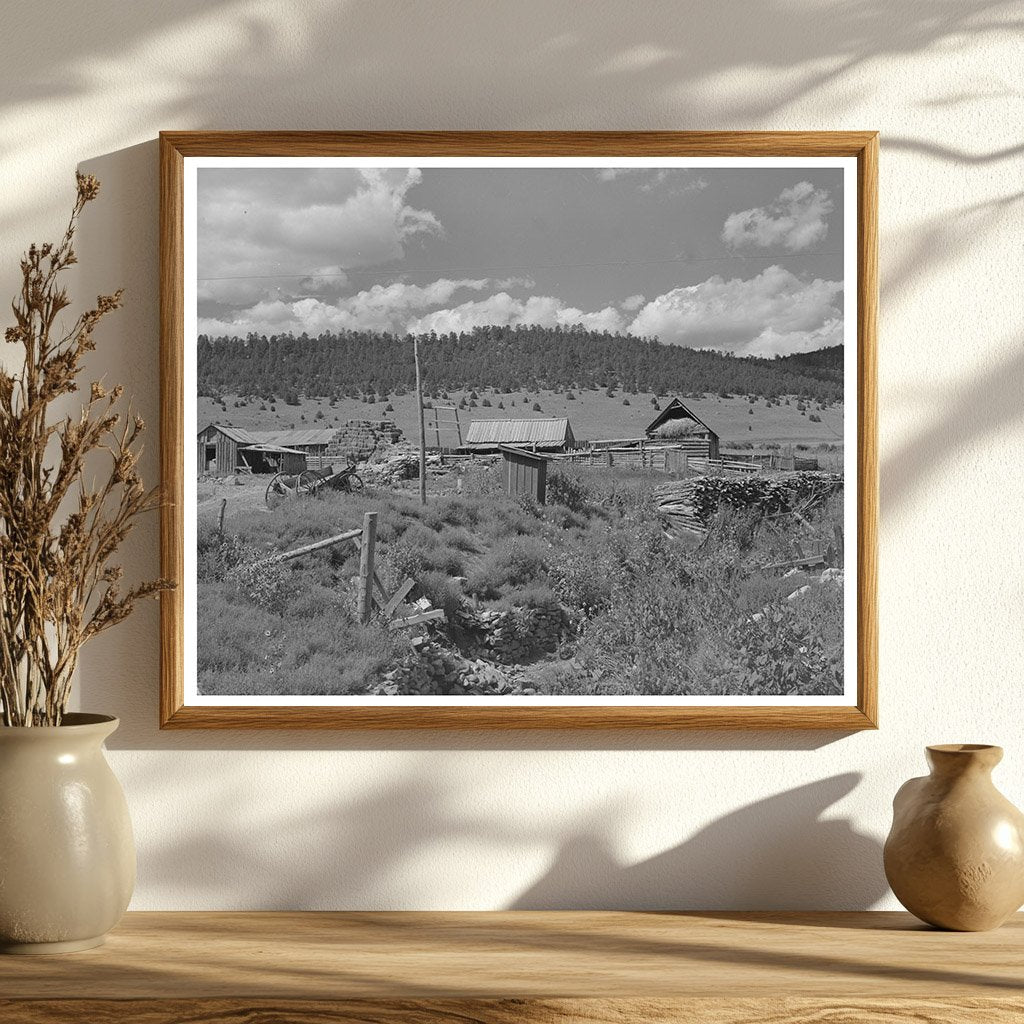 Spanish-American Farm in Holman New Mexico 1939