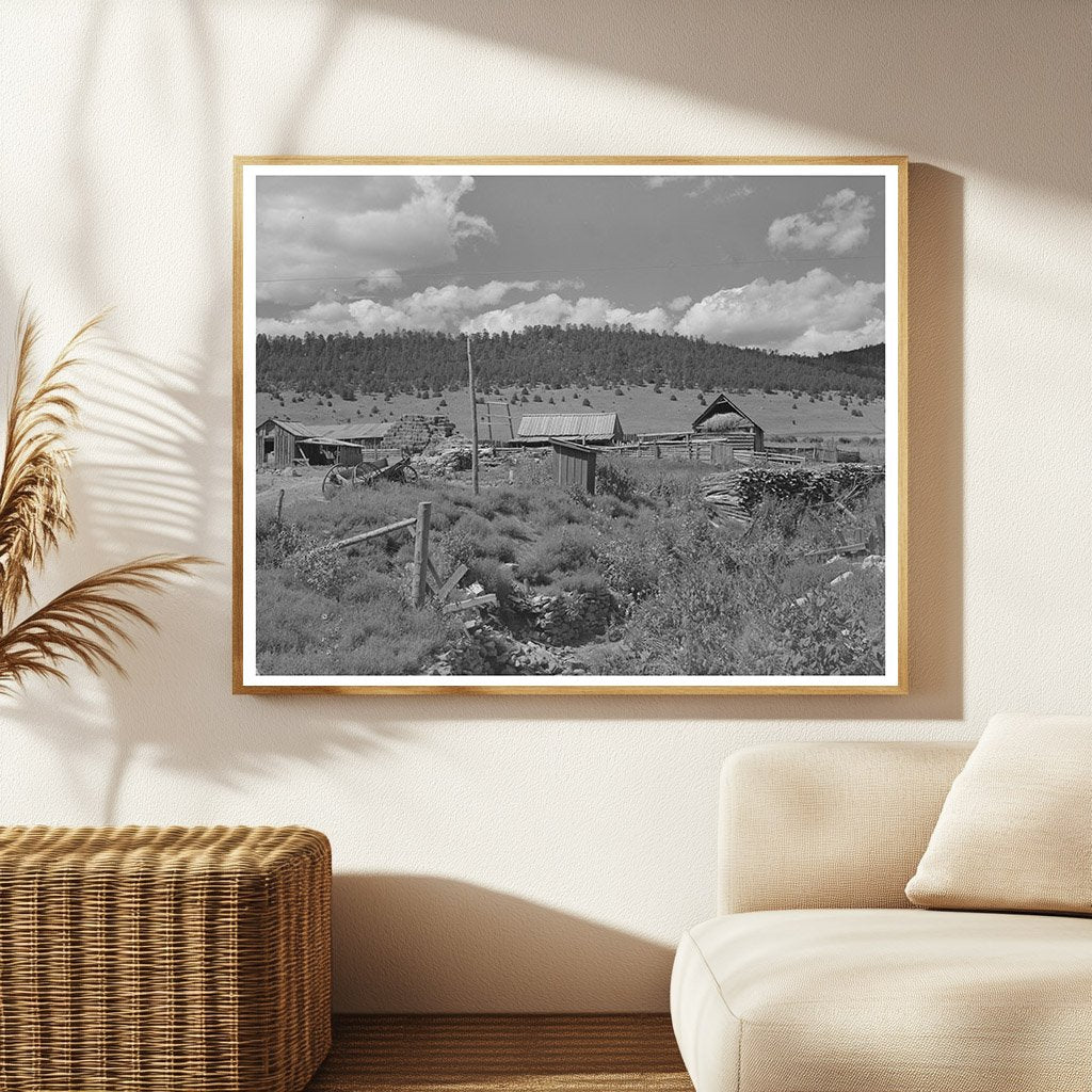 Spanish-American Farm in Holman New Mexico 1939