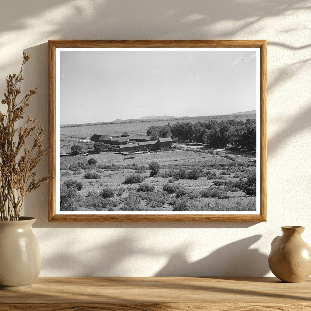 Spanish-American Farm in Mora River Valley 1939