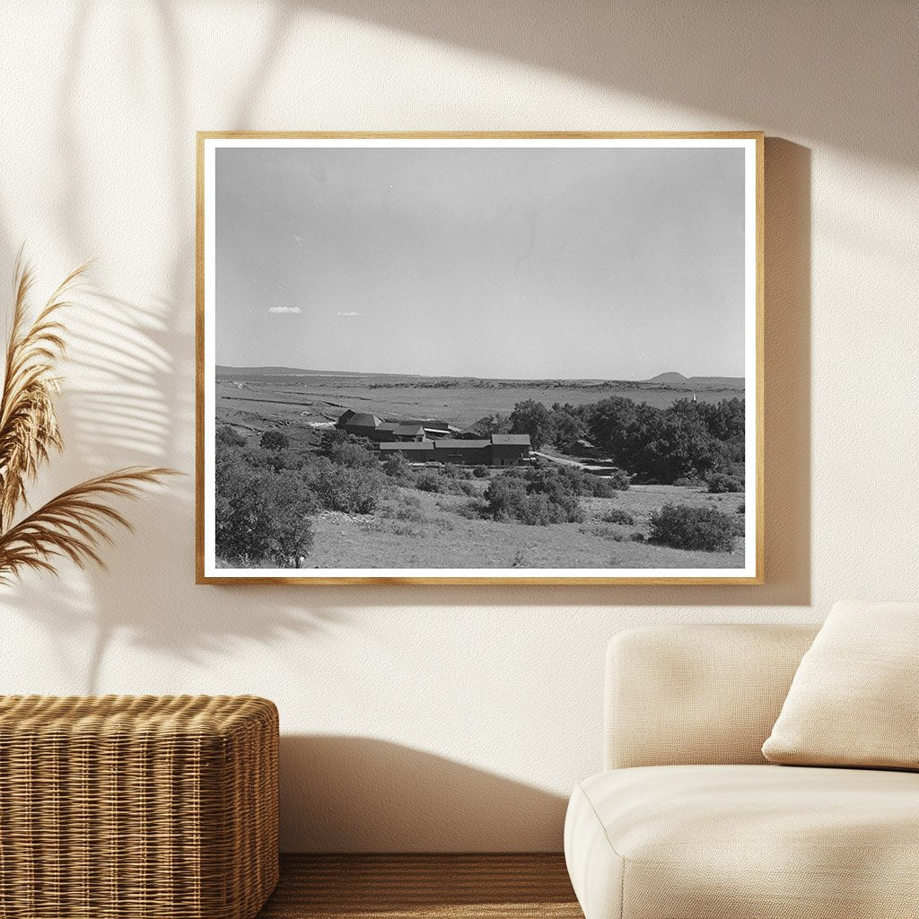 Spanish-American Farm Mora River Valley New Mexico 1939