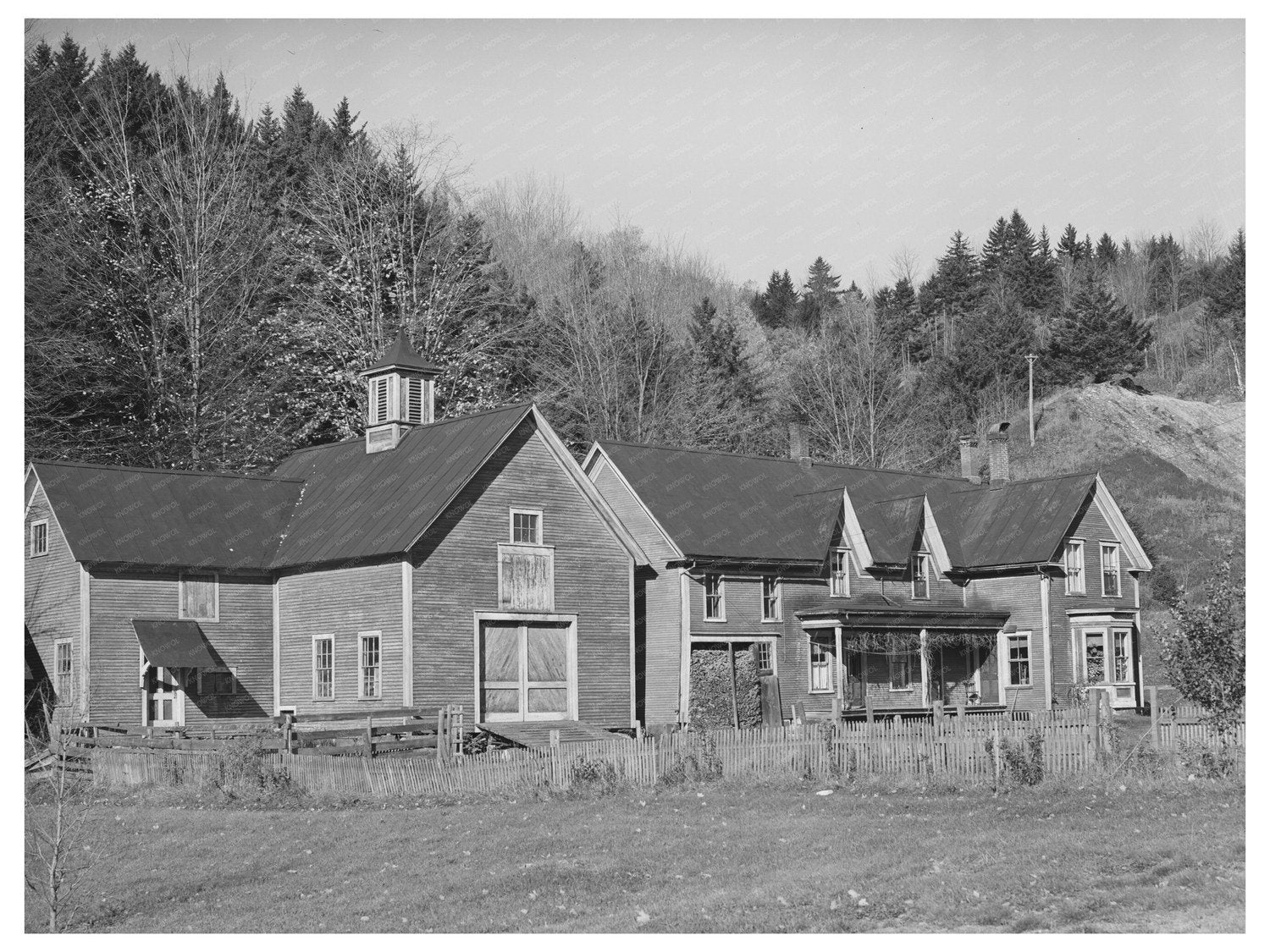 Vintage Farmstead in Bridgewater Vermont 1939