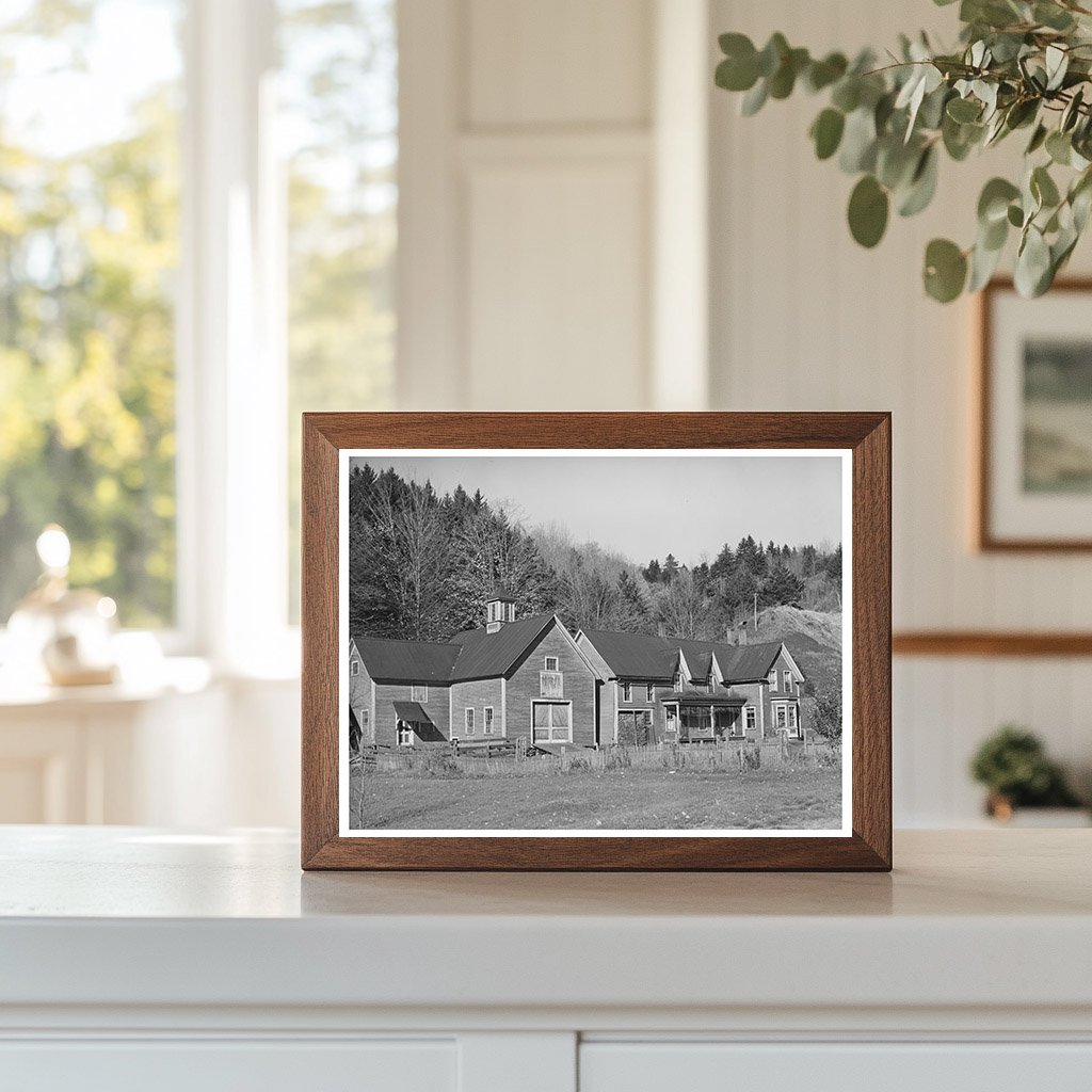 Vintage Farmstead in Bridgewater Vermont 1939