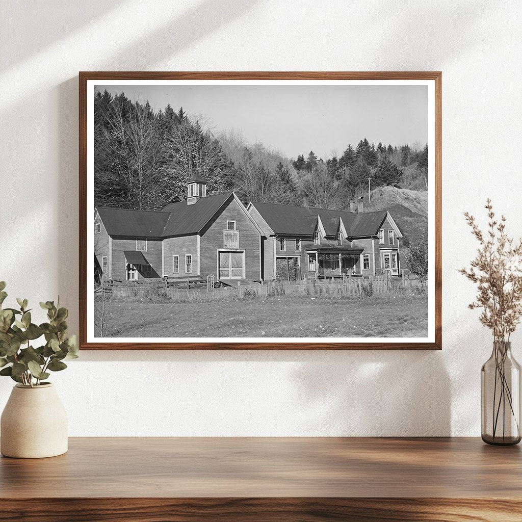 Vintage Farmstead in Bridgewater Vermont 1939