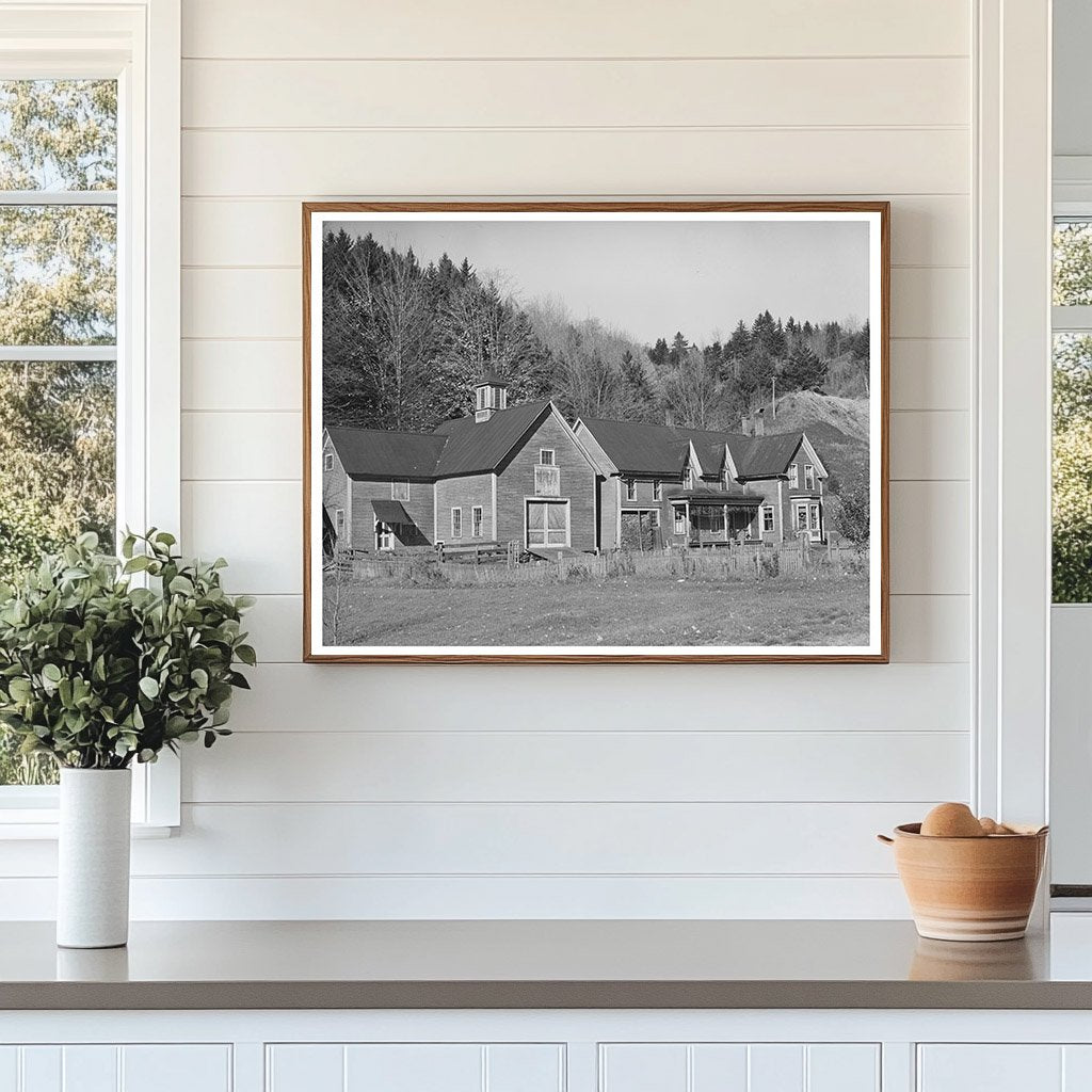 Vintage Farmstead in Bridgewater Vermont 1939