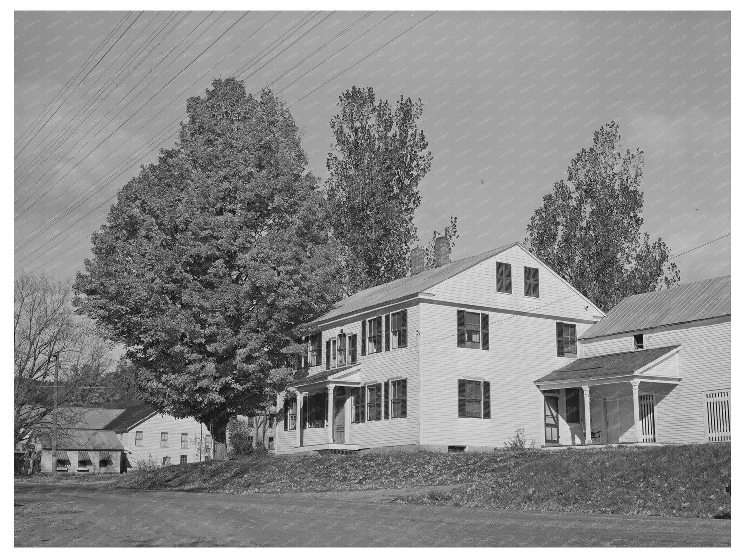 Vintage Home in Bridgewater Vermont October 1939
