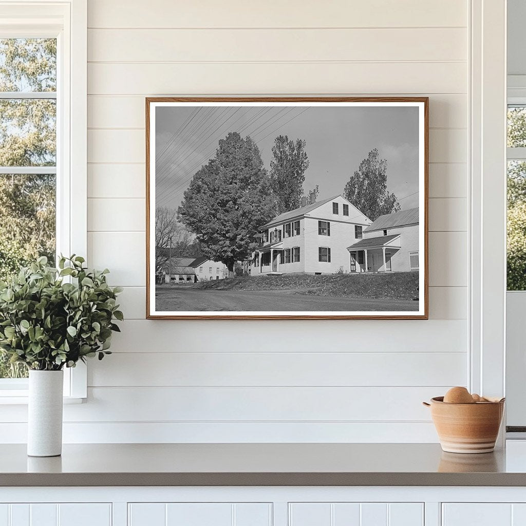 Vintage Home in Bridgewater Vermont October 1939