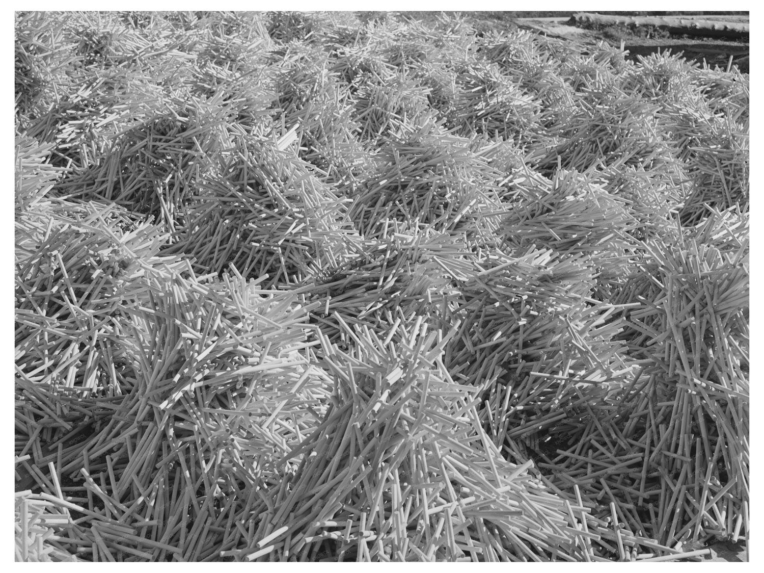 Mill-Turned Sticks in Bridgewater Vermont 1939