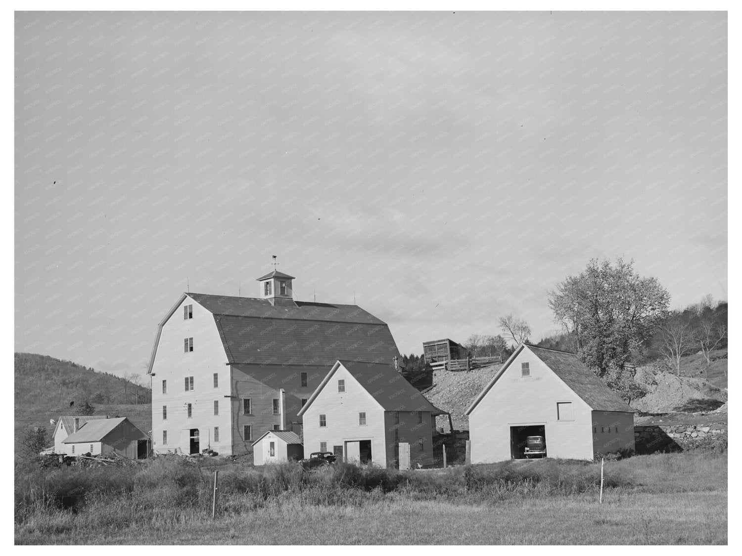 Farmstead on Highway No. 4 Bridgewater Vermont 1939