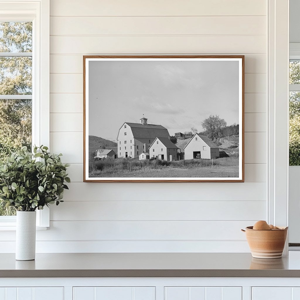 Farmstead on Highway No. 4 Bridgewater Vermont 1939