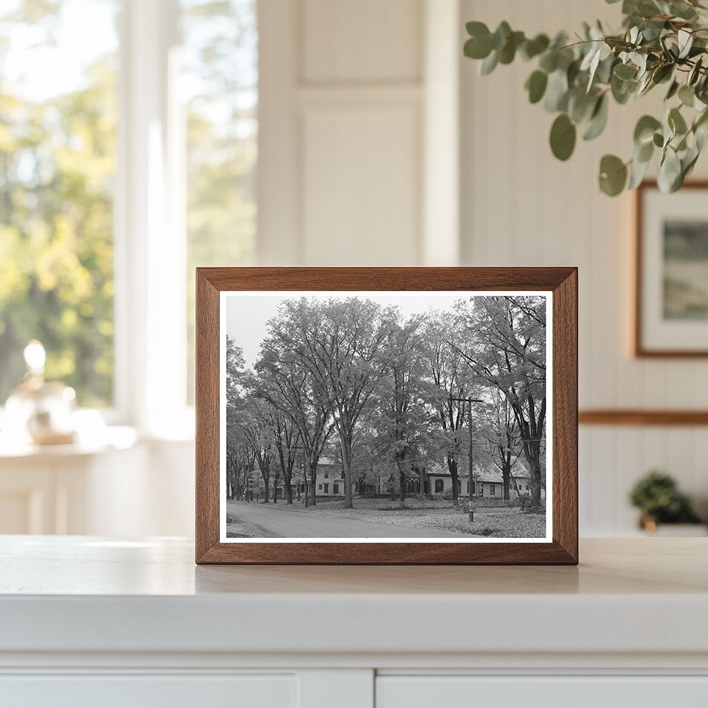 Bradford Vermont Street Scene October 1939