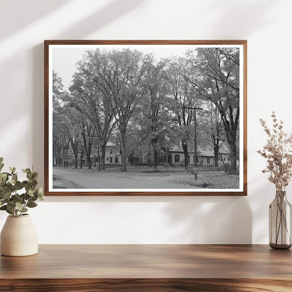 Bradford Vermont Street Scene October 1939