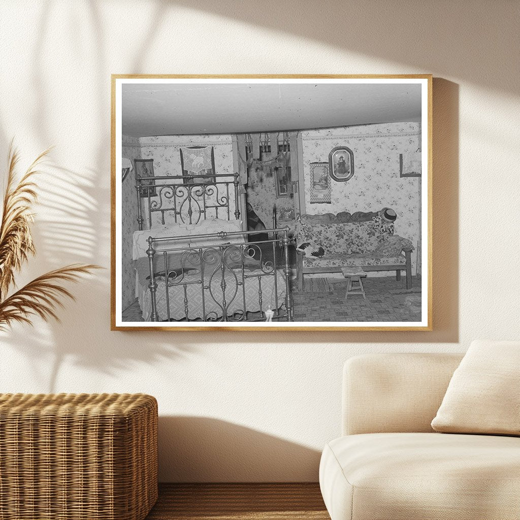 Taos County New Mexico Living Room September 1939