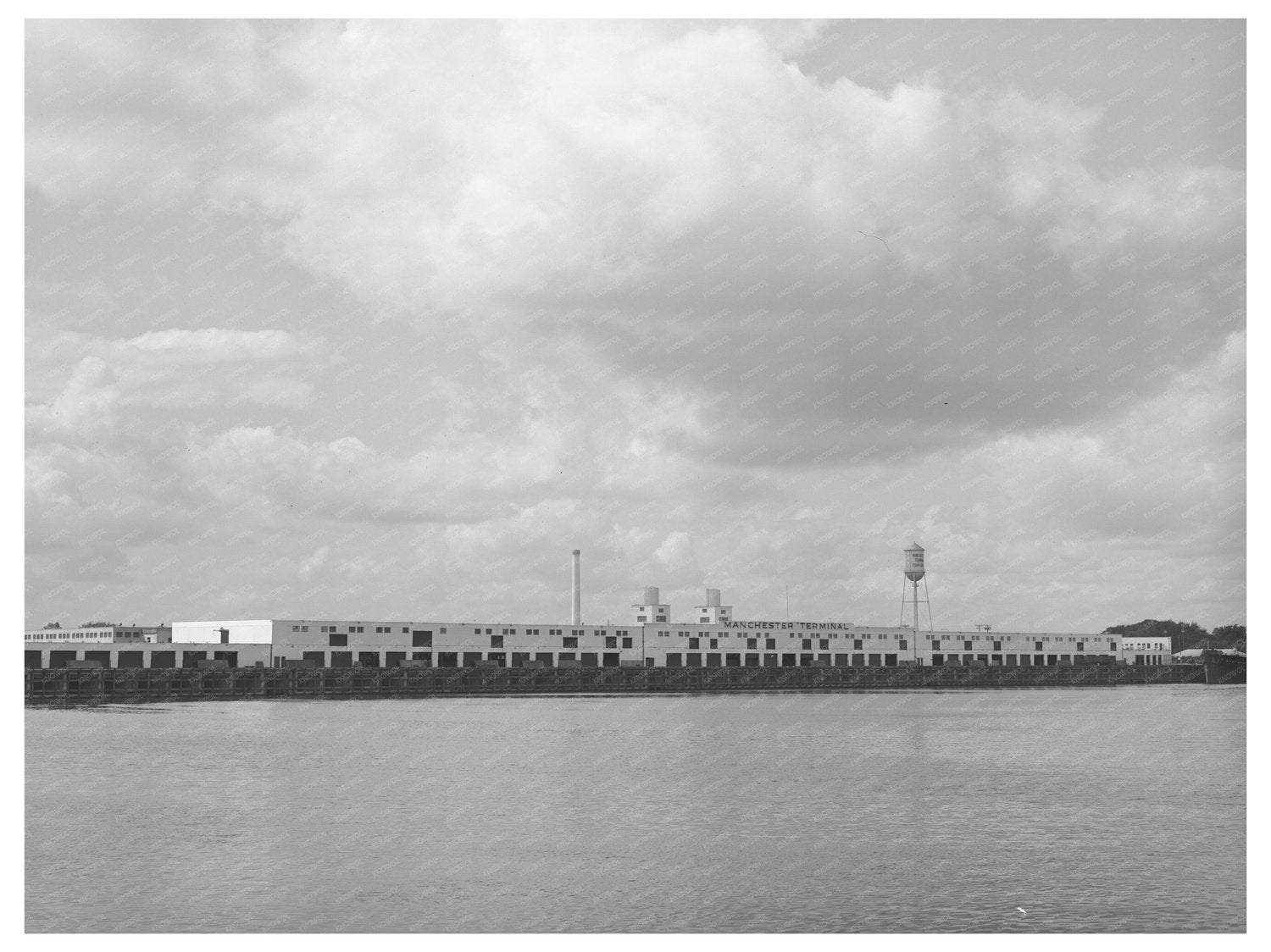 Port of Houston Texas Warehouses and Docks October 1939