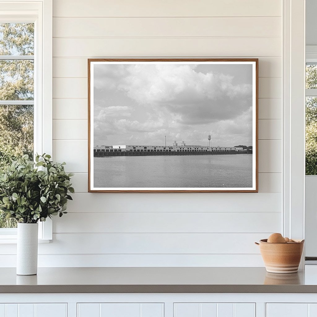 Port of Houston Texas Warehouses and Docks October 1939