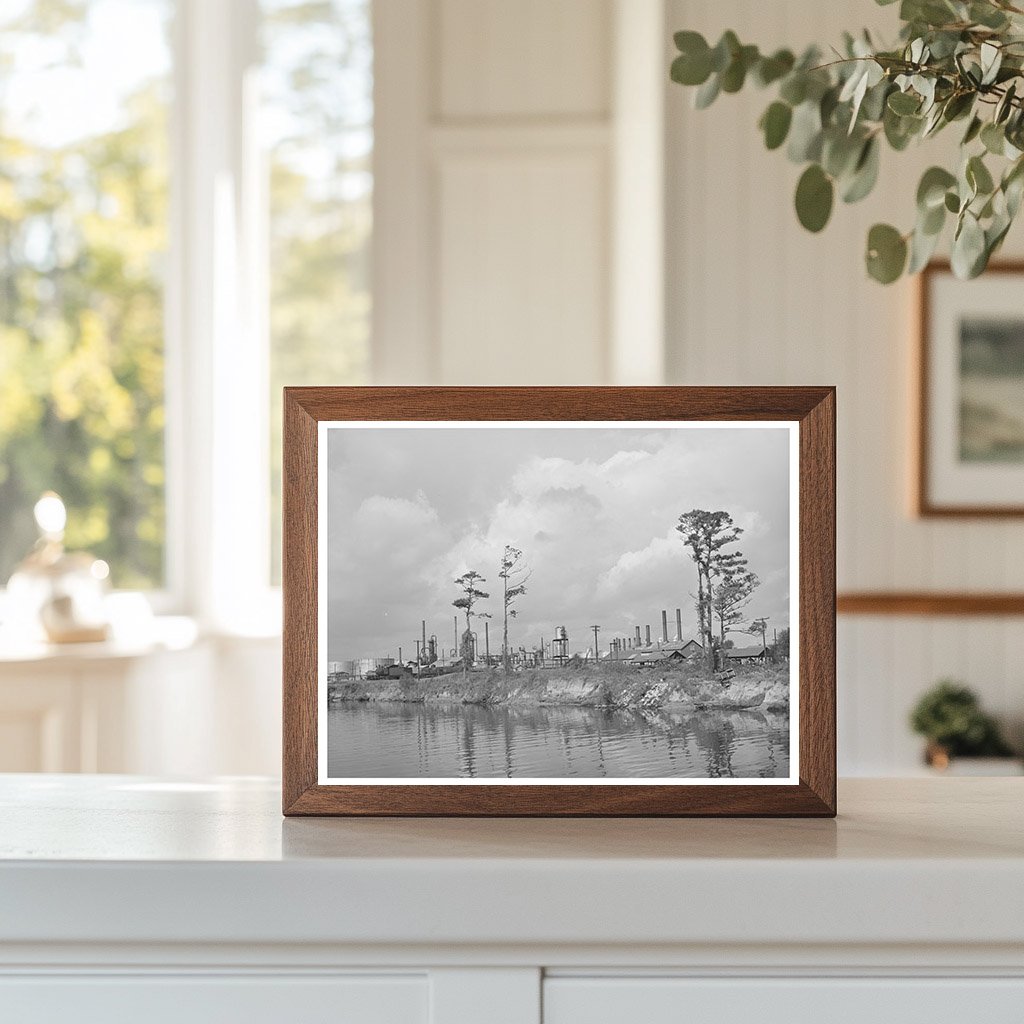 Oil Refinery at Port of Houston Texas October 1939