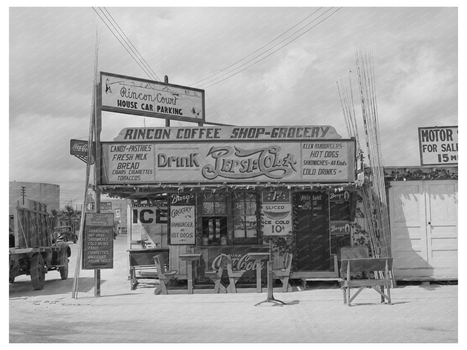 1939 Vintage Coffee Shop and General Store in Corpus Christi