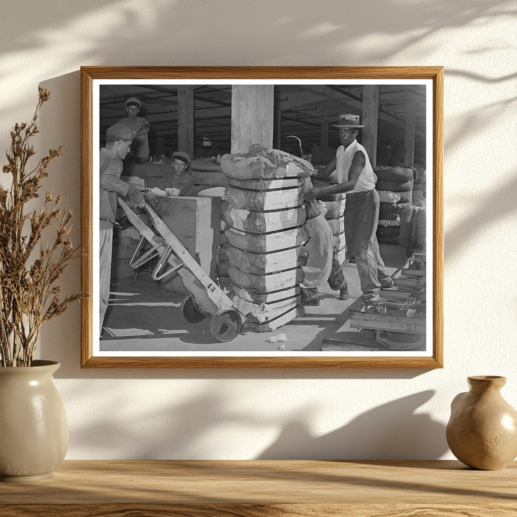 Cotton Loading in Houston Texas October 1939