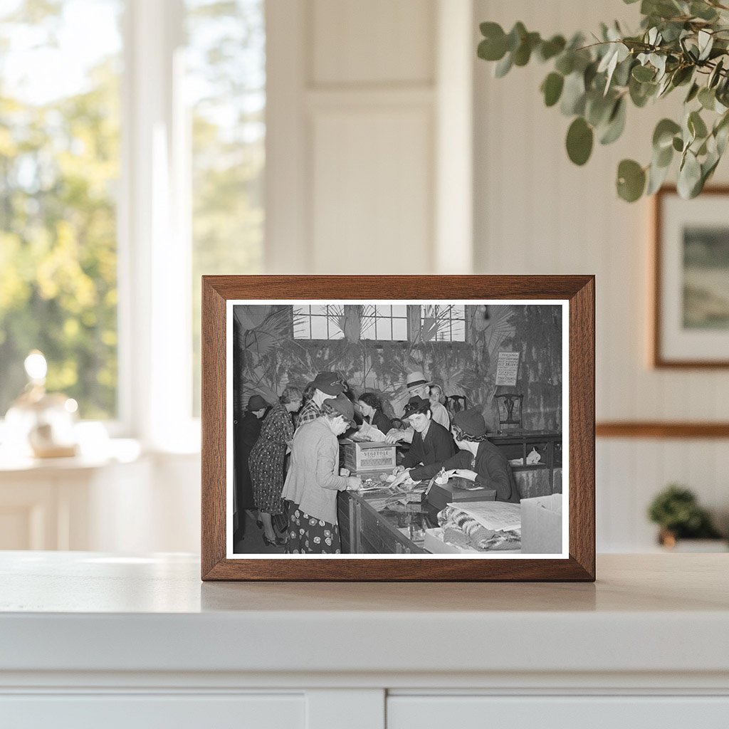 Gonzales County Fair 1939 Vintage Community Snapshot