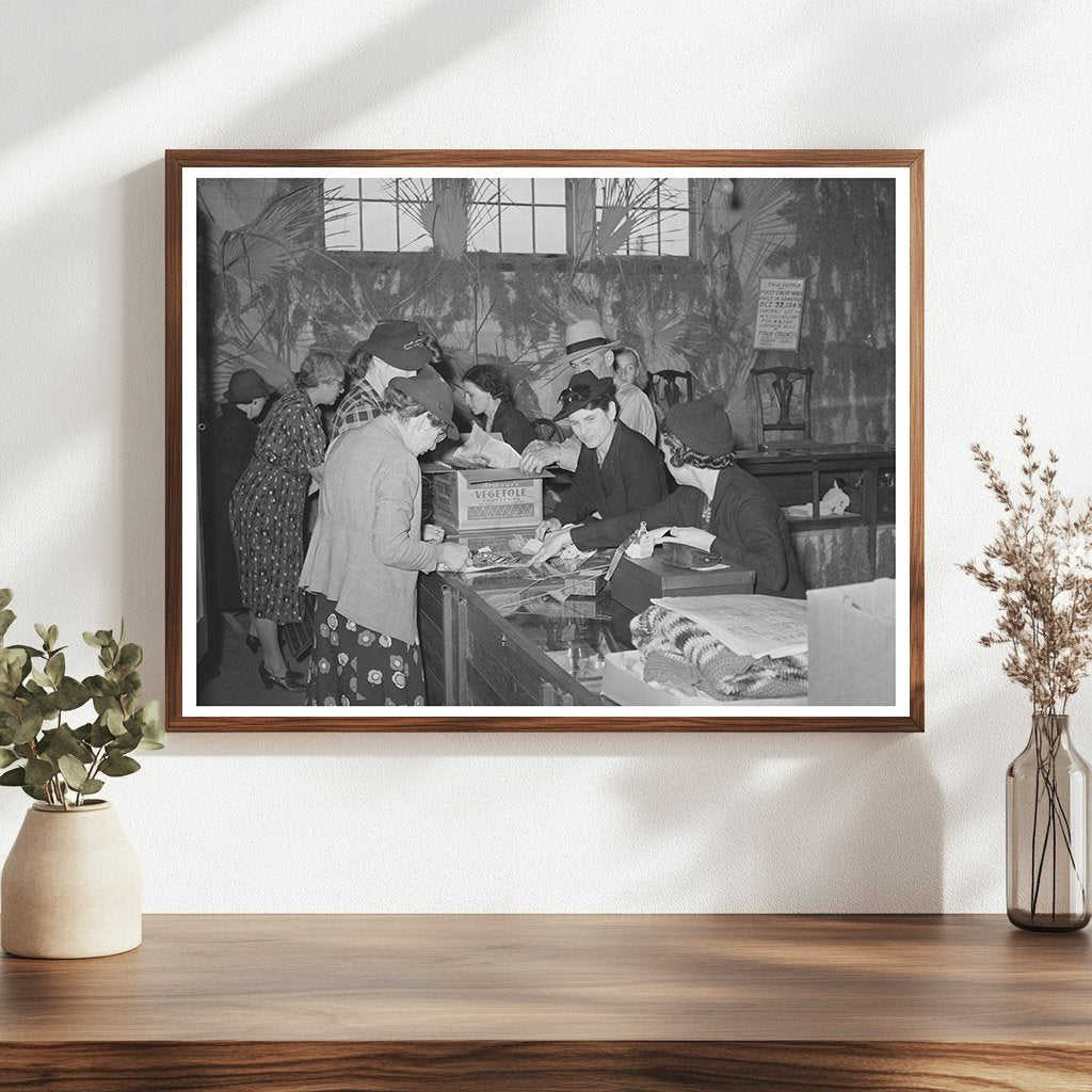 Gonzales County Fair 1939 Vintage Community Snapshot