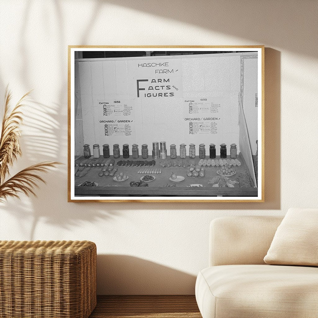 Farm Life Bookkeeping Exhibit Gonzales Texas 1939