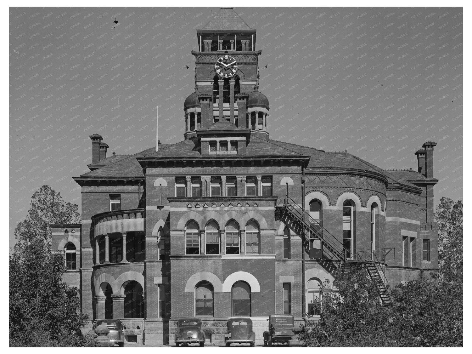 Gonzales County Courthouse Texas Vintage Photo 1939