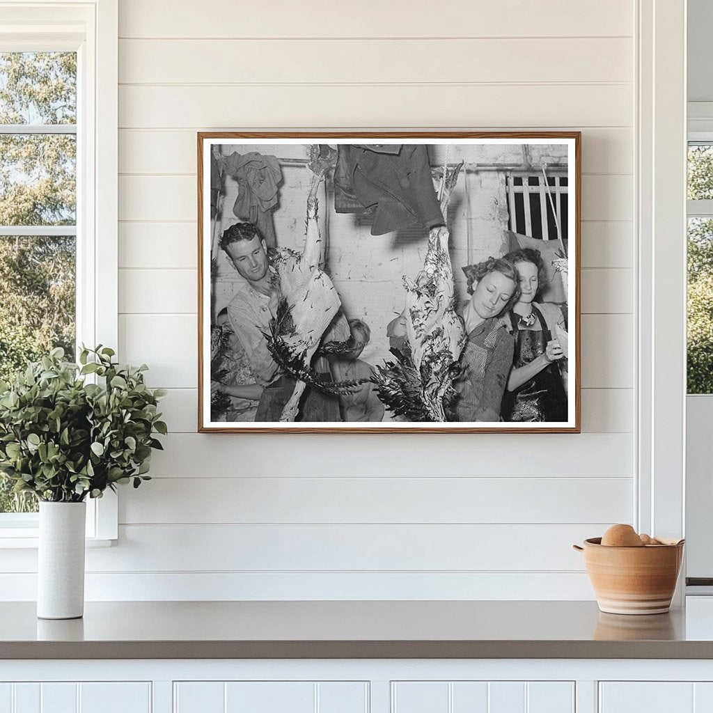 Turkey Pickers Cooperative House Brownwood Texas 1939