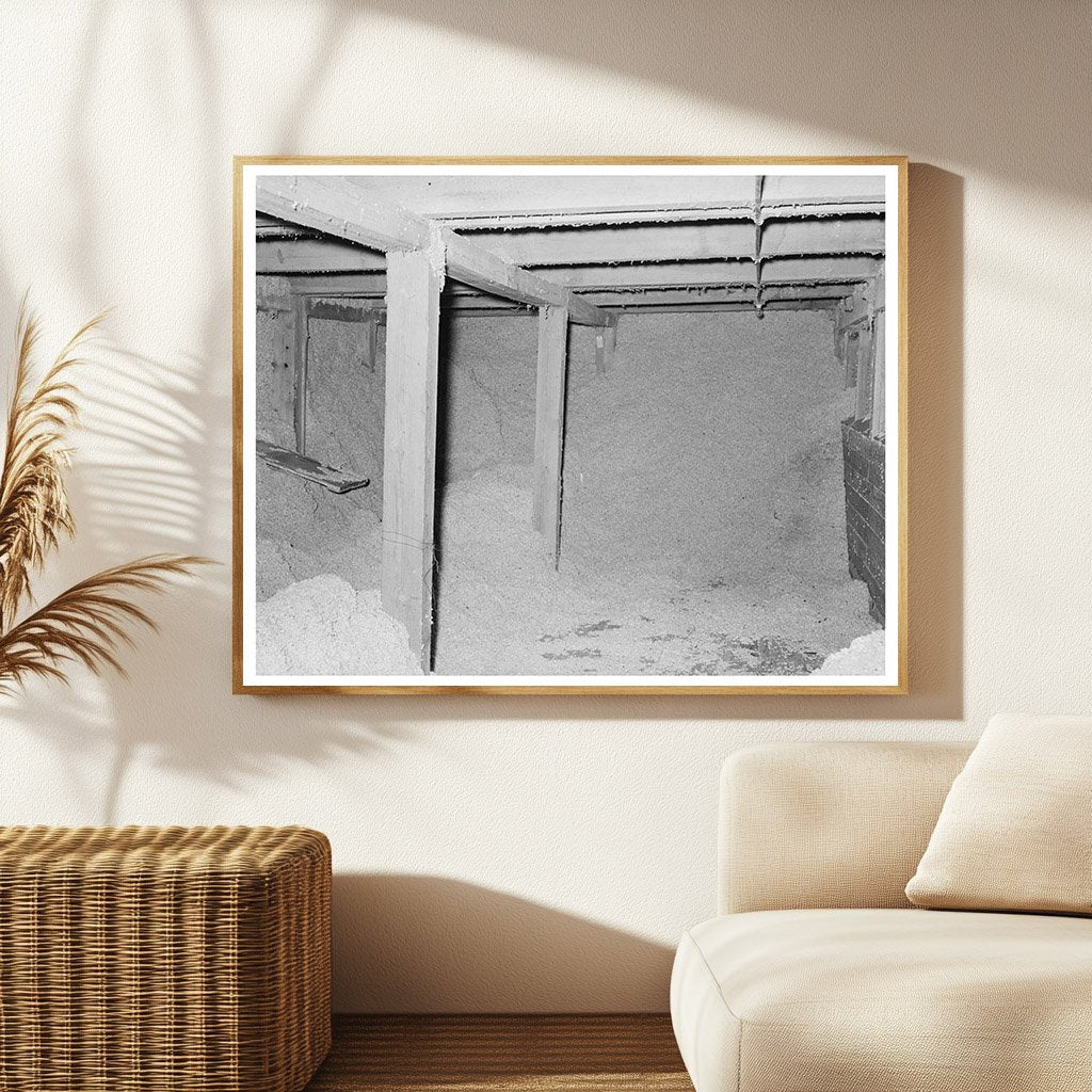 Cotton Seed Storage at McLennan County Oil Mill 1939