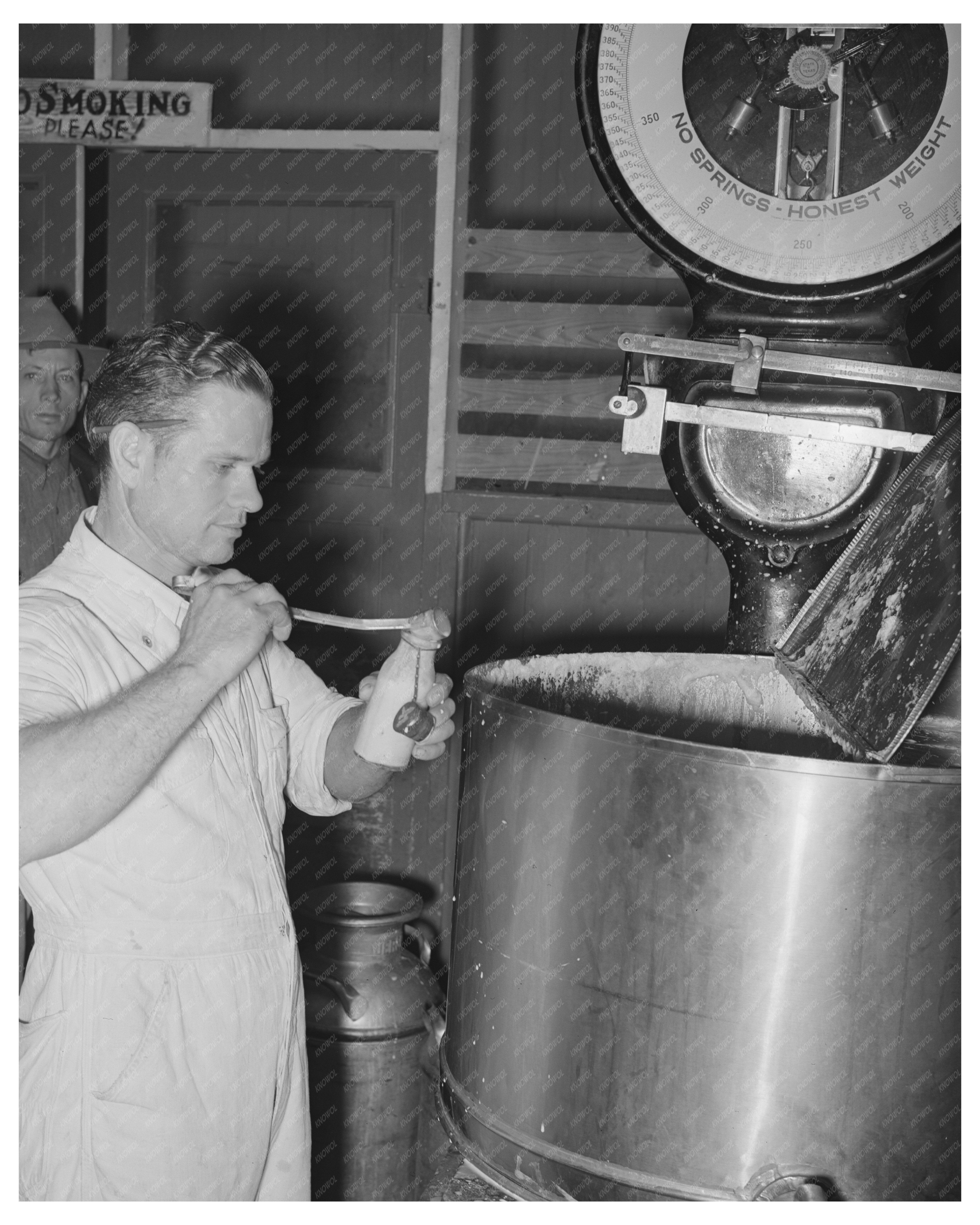 Babcock Test for Butterfat Content in Milk 1939