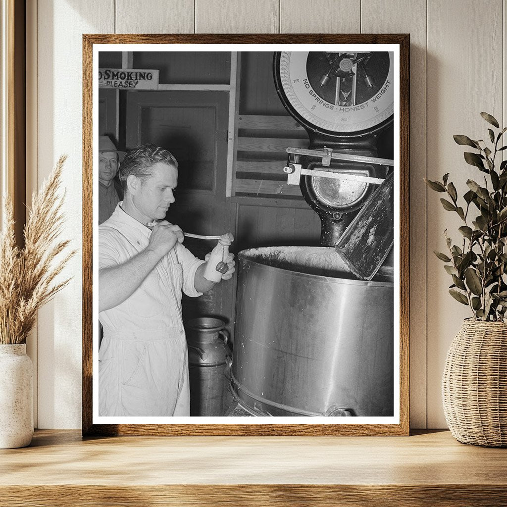 Babcock Test for Butterfat Content in Milk 1939