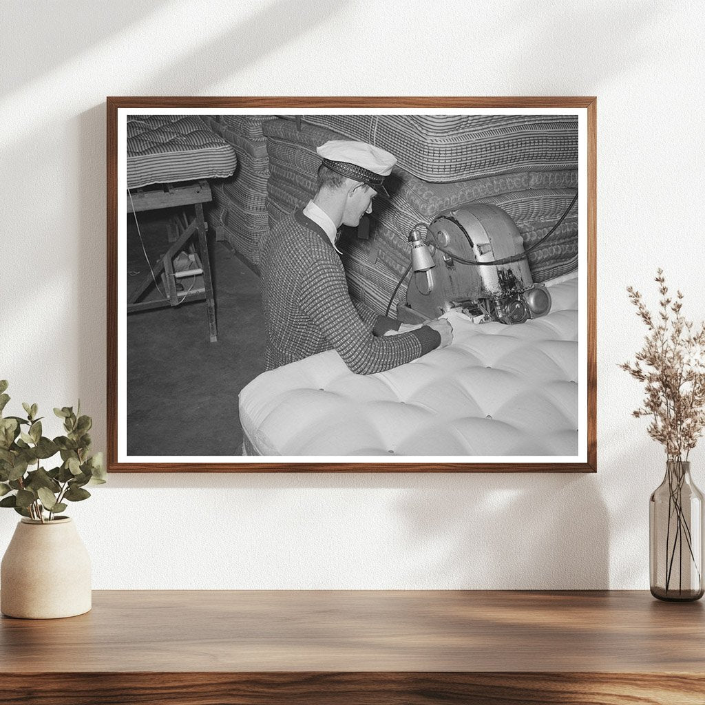 Innerspring Mattress Production Process November 1939