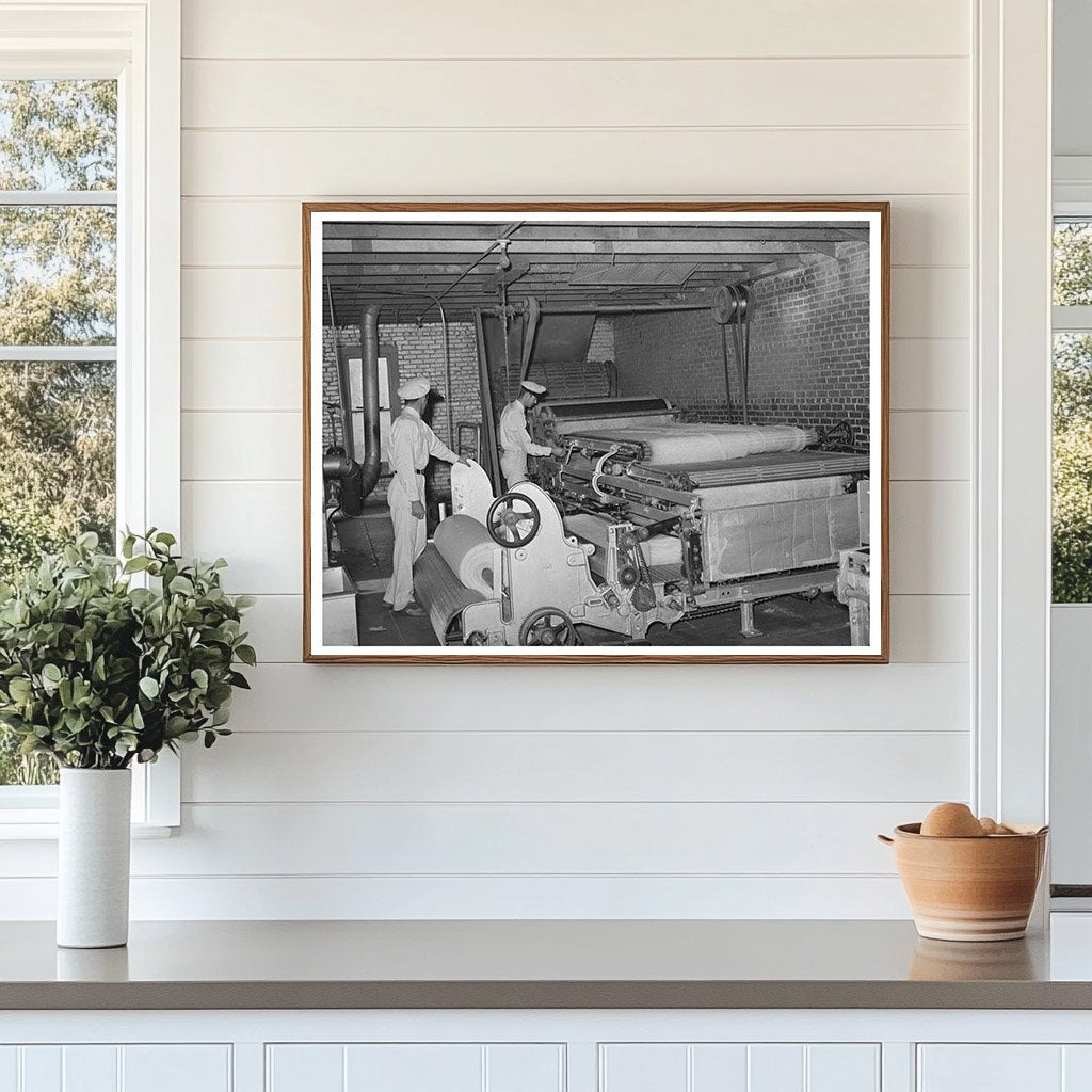 Cotton Bat Formation for Mattresses San Angelo 1939