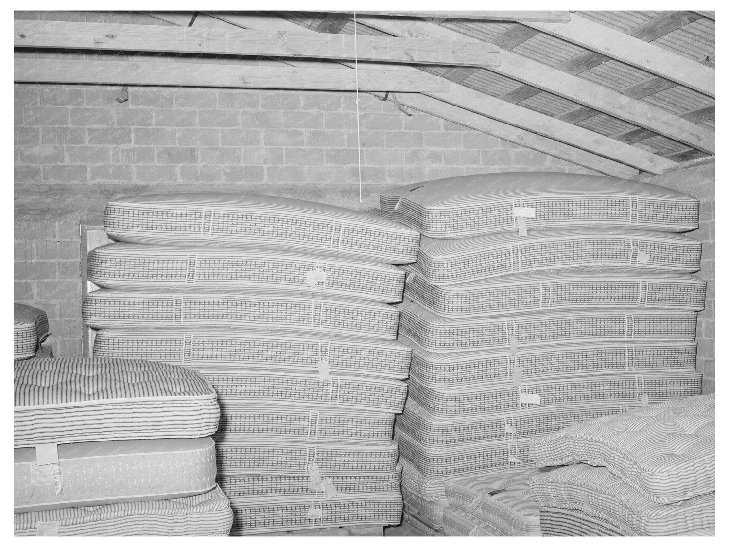 Mattress Factory Display San Angelo Texas November 1939