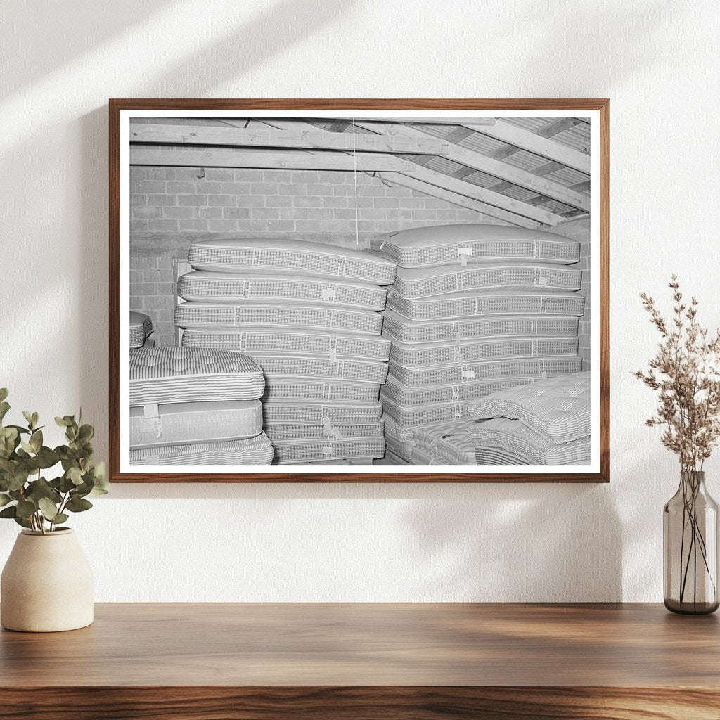 Mattress Factory Display San Angelo Texas November 1939