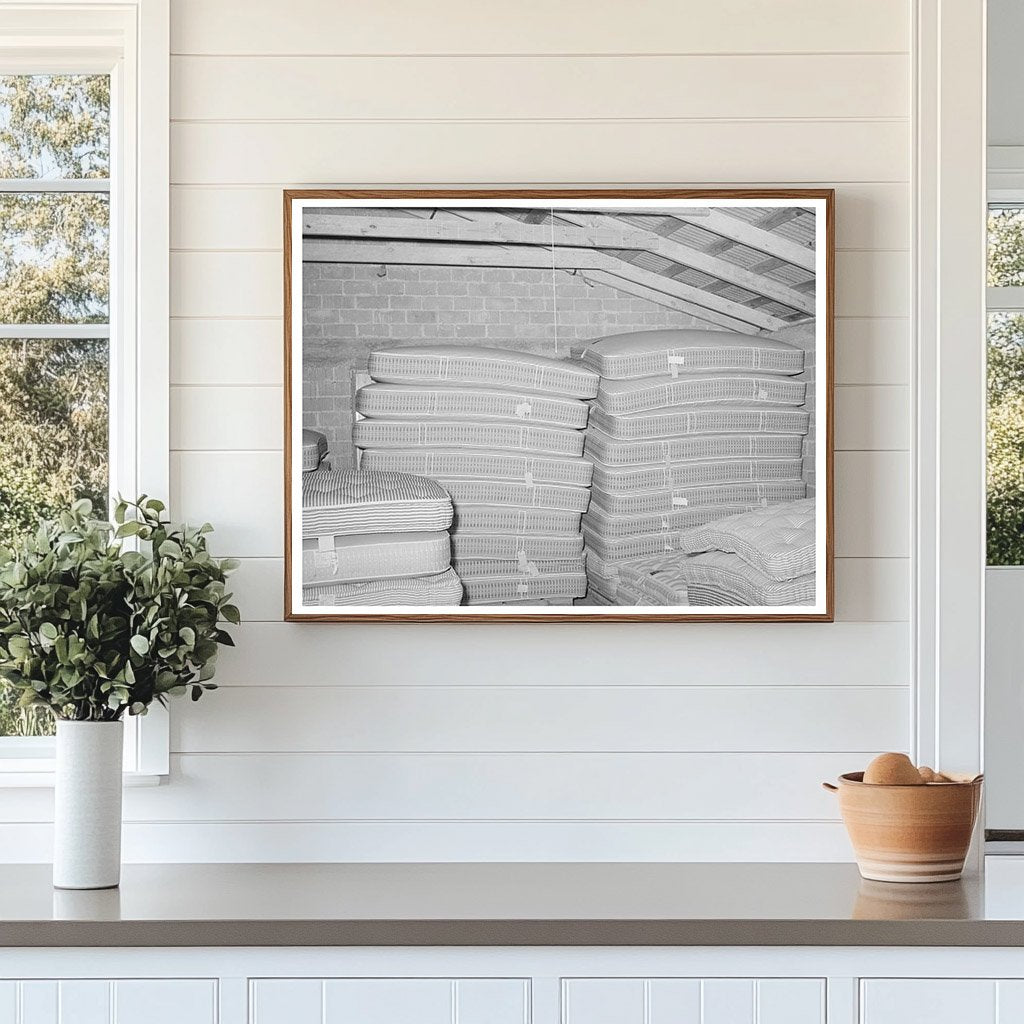 Mattress Factory Display San Angelo Texas November 1939