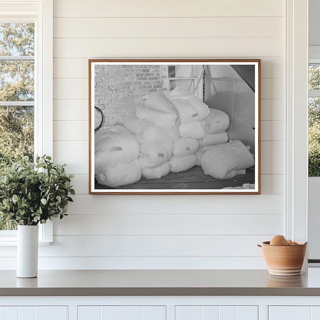 Cotton Mattress Production in San Angelo Texas 1939