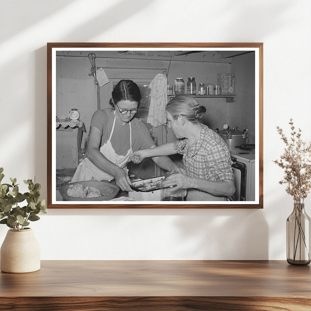San Angelo Texas Eating House Kitchen during November 1939