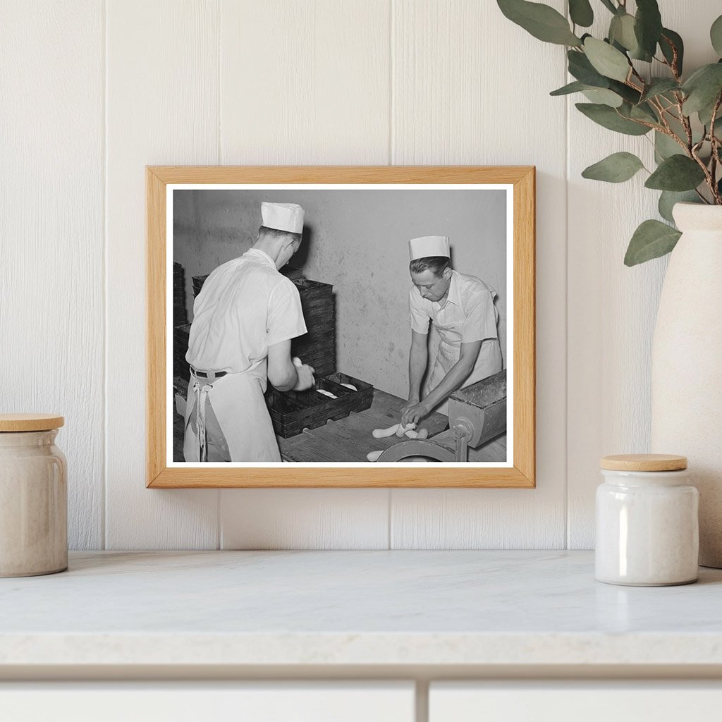 San Angelo Bakery Scene November 1939 Food Production