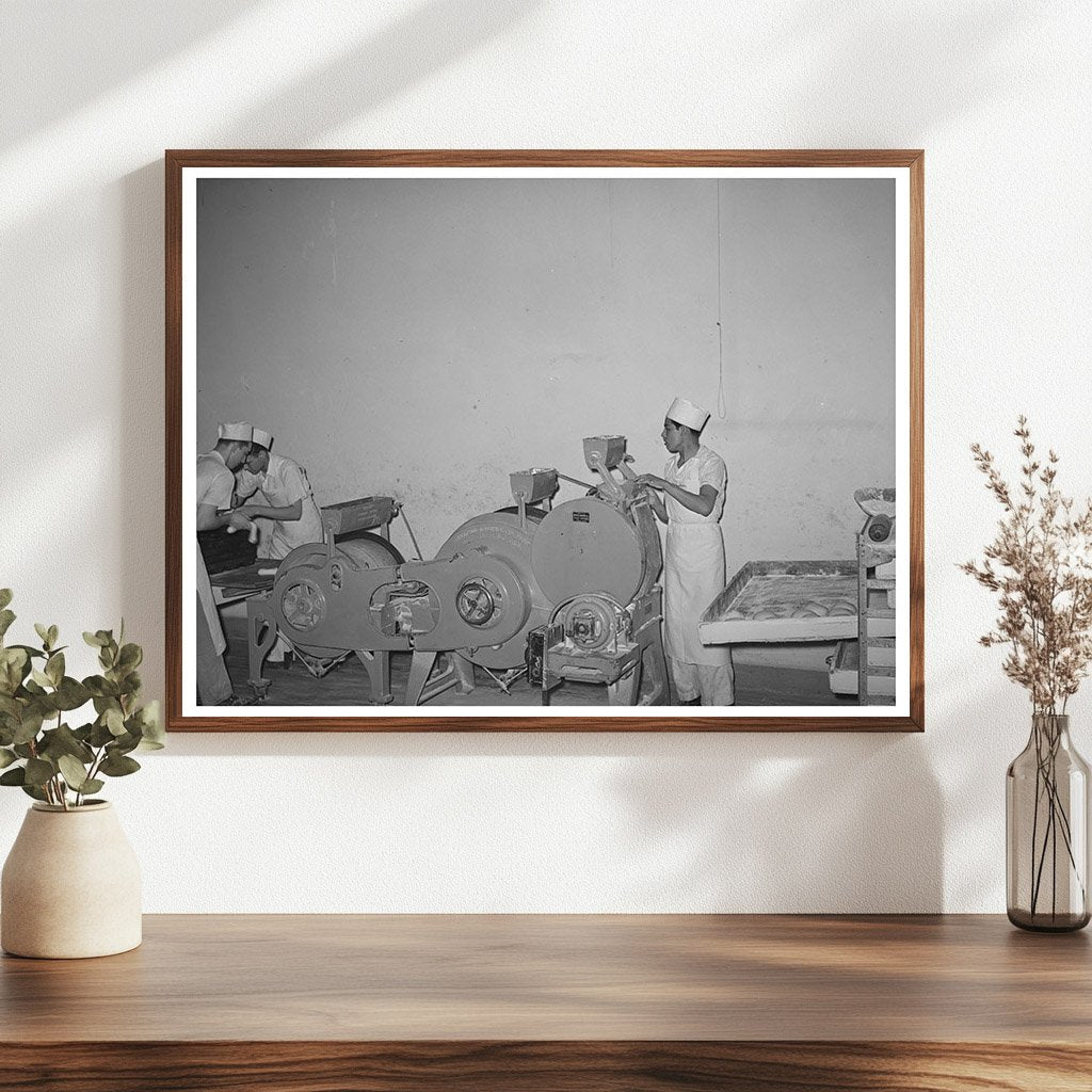 Vintage Bakery Roll-Making Machine San Angelo 1939