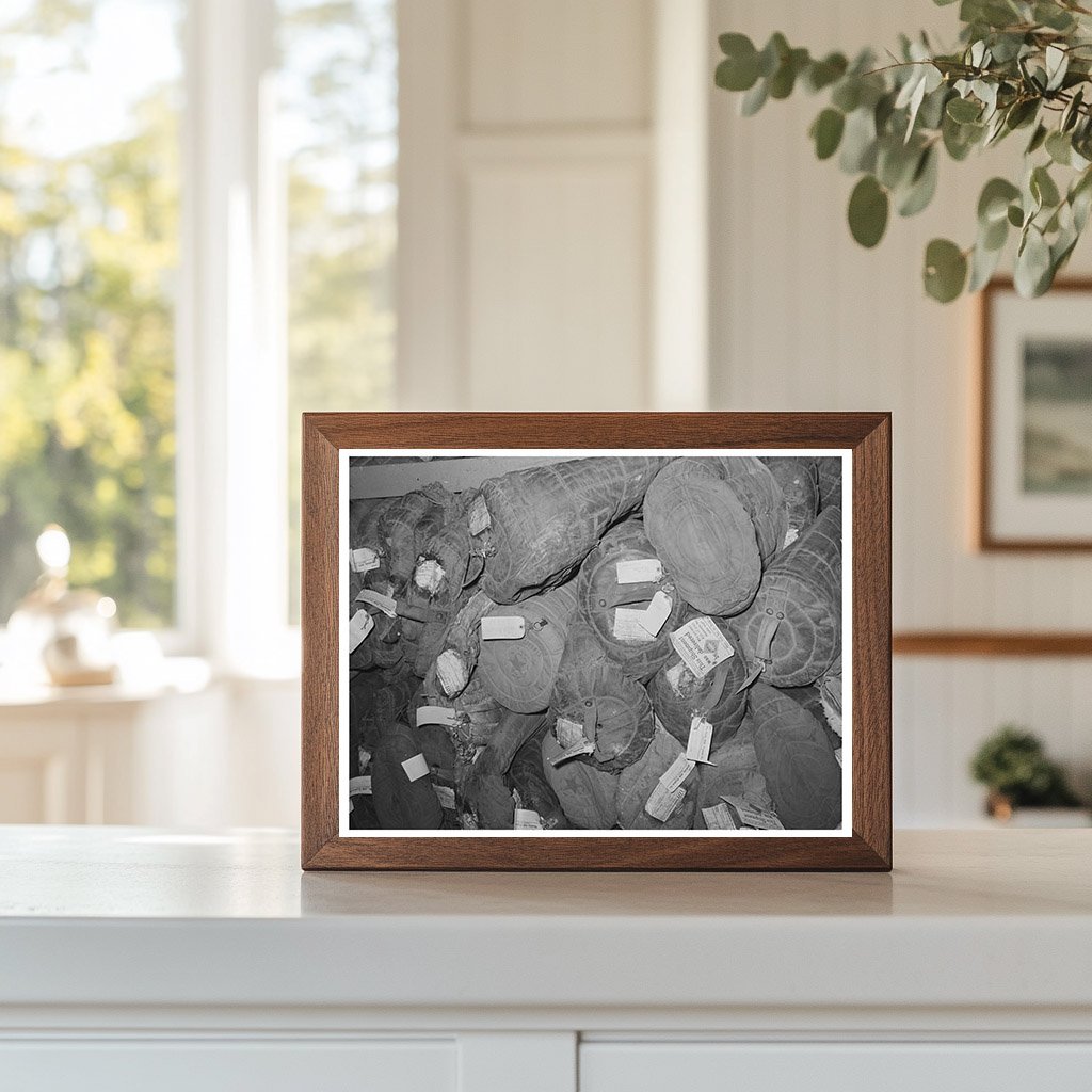 1939 Vintage Ice Cream Can Insulation Cases San Angelo Texas