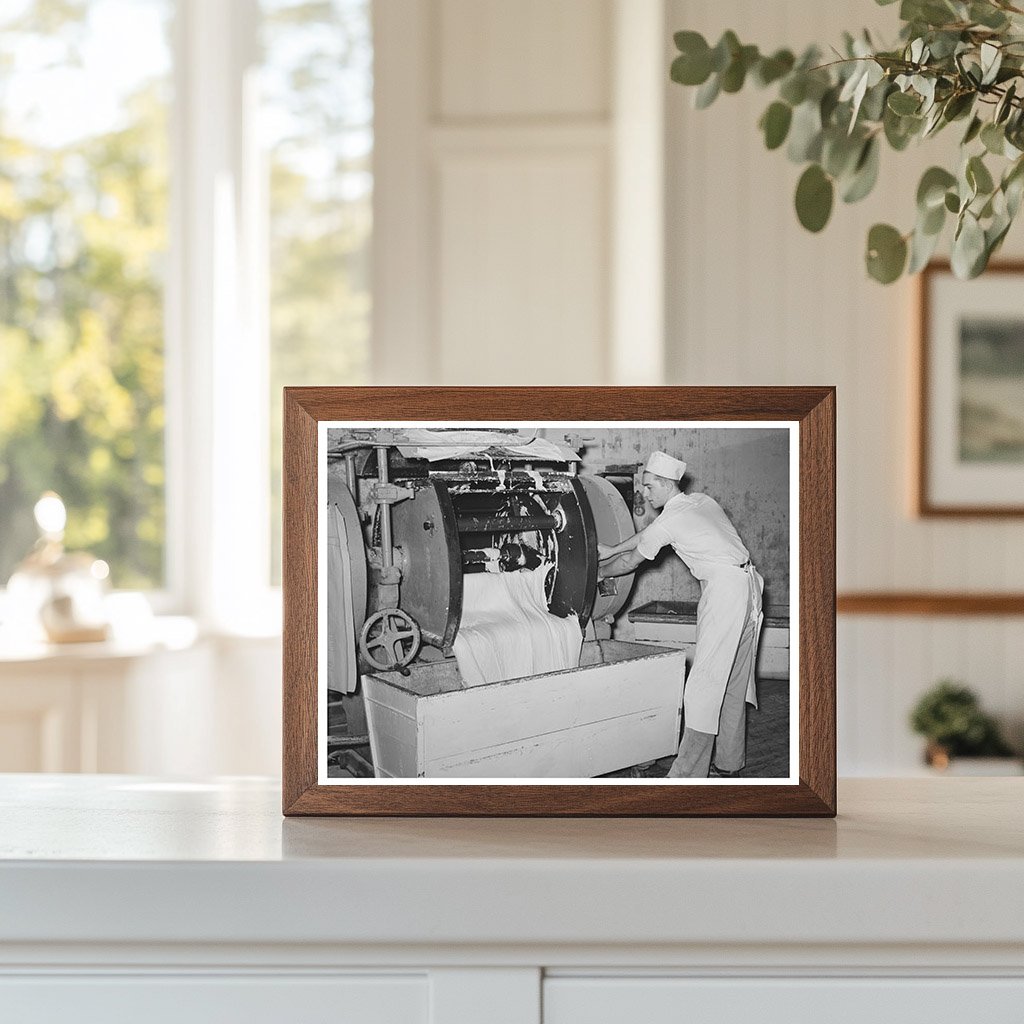 Bakery Dough Transfer Process San Angelo Texas 1939