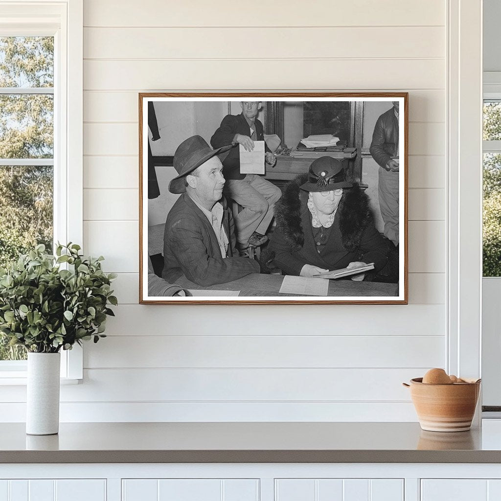 Farm Security Administration Meeting Mason Texas December 1939