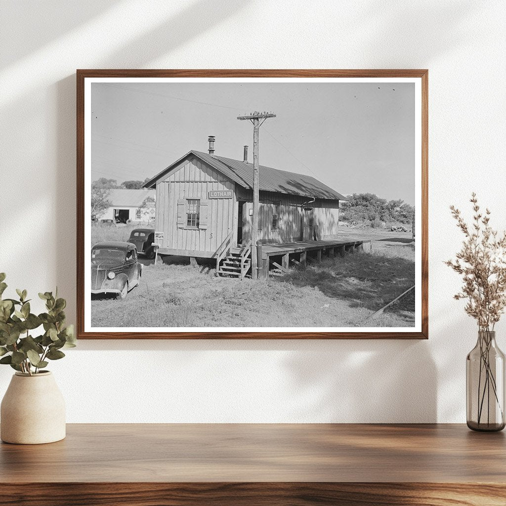 Lothair Maryland Railroad Station November 1939 Image