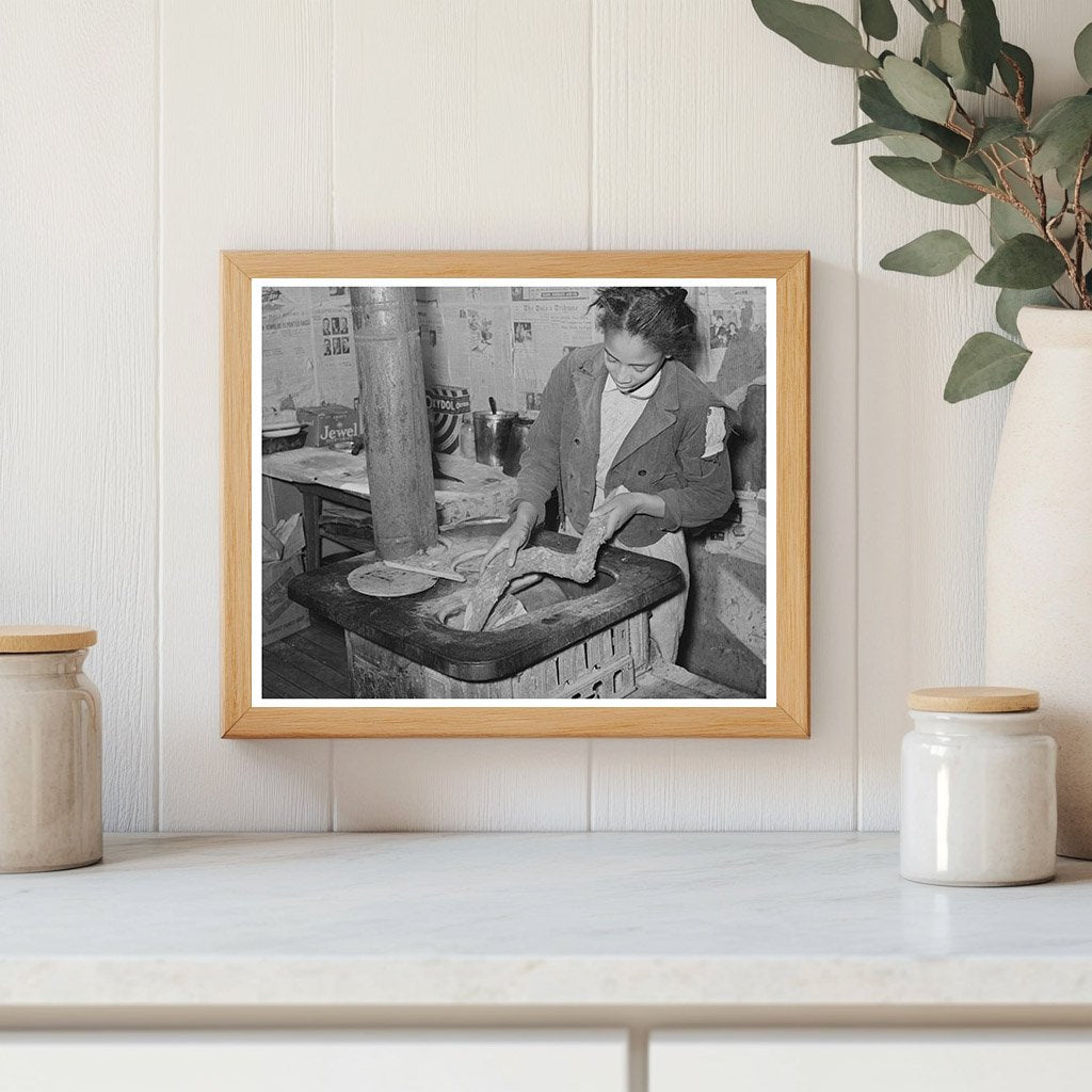 Daughter of Tenant Farmer in Oklahoma 1944 Image
