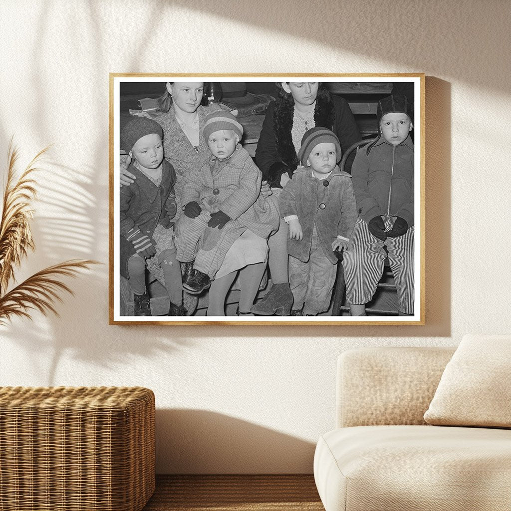 Mothers and Children in Creek County Oklahoma 1940